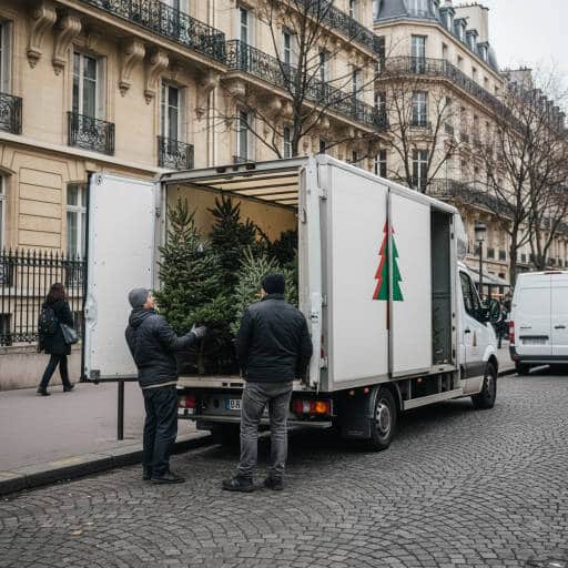 Livraison de sapin à Paris 8e avec Mon Arbre de Noël