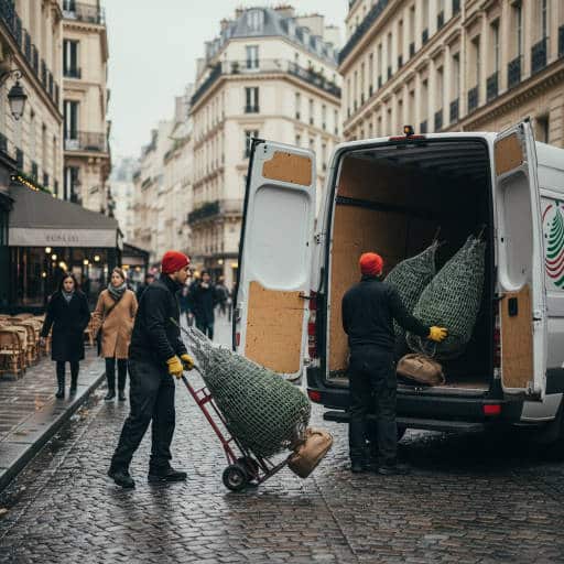 Livraison de sapin dans le 2e arrondissement de Paris Mon Arbre de Noël